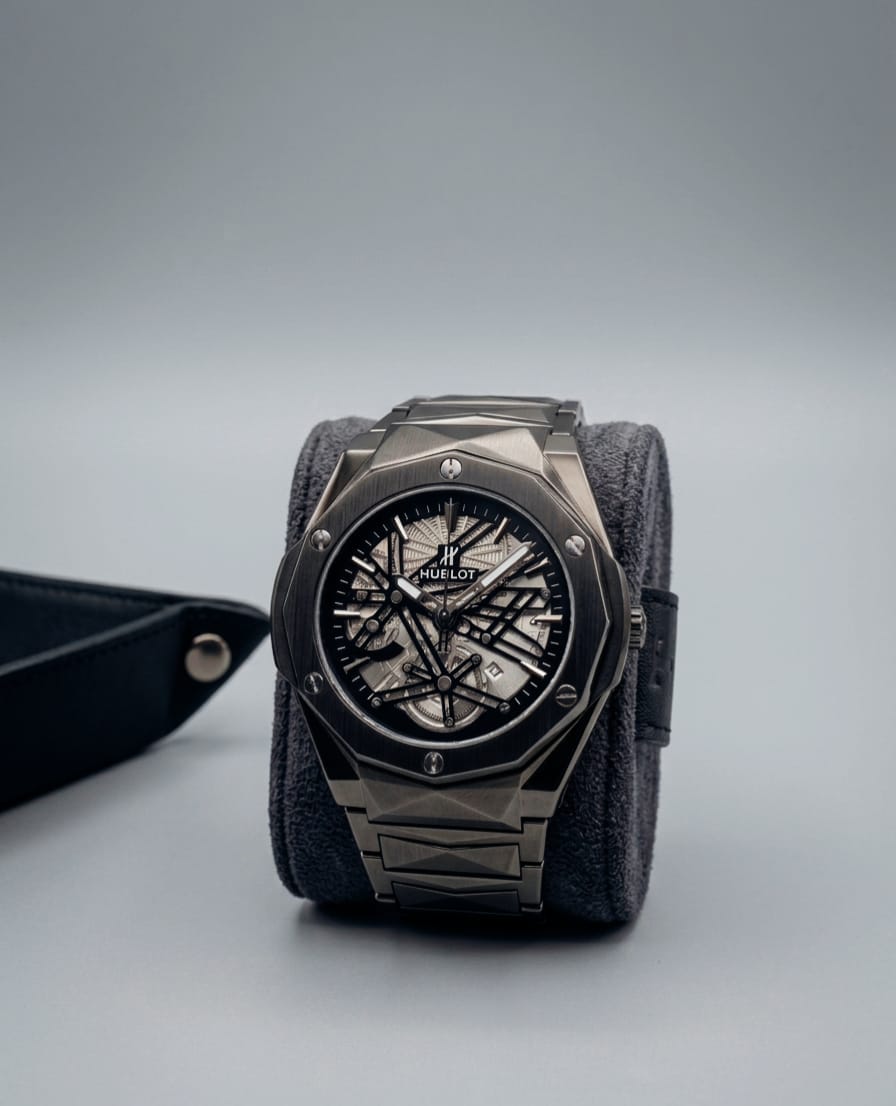 Hublot Classic Fusion Orlinski Skeleton Dial Faceted Watch | AHMADIO